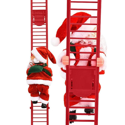 Climbing Santa