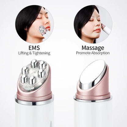 Multifunctional LED Photon therapy facial and eye massage for a tighter, wrinkle-free skin.