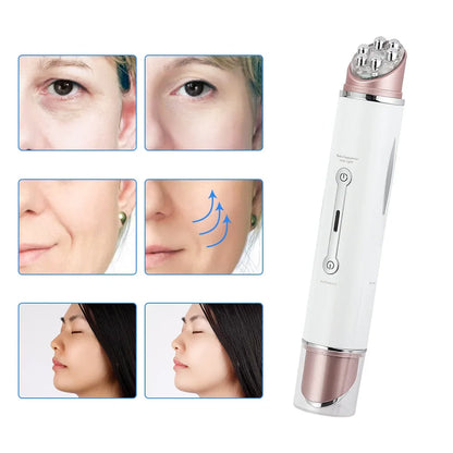 Multifunctional LED Photon therapy facial and eye massage for a tighter, wrinkle-free skin.