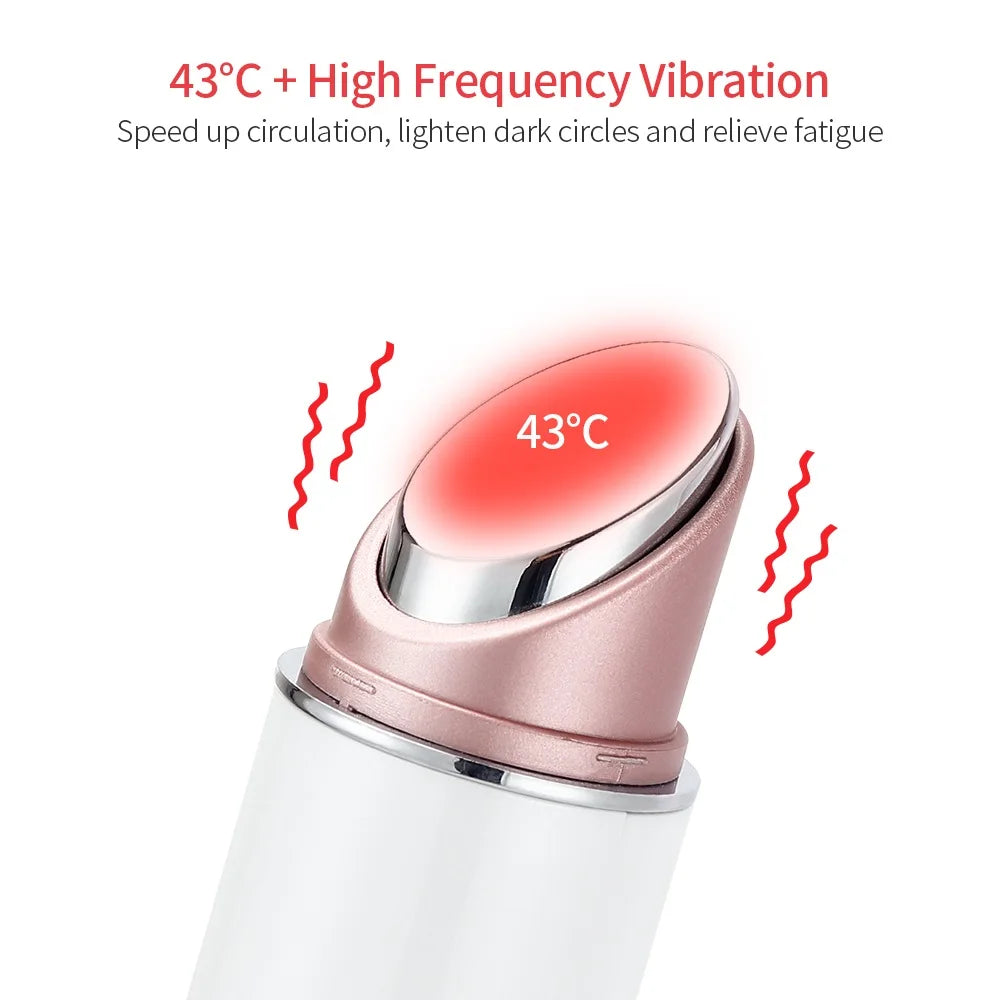 Multifunctional LED Photon therapy facial and eye massage for a tighter, wrinkle-free skin.