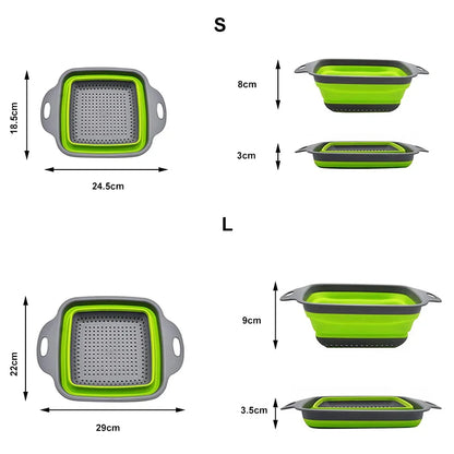 Collapsible colander