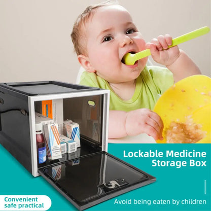 Multi-functional storage box with combination lock