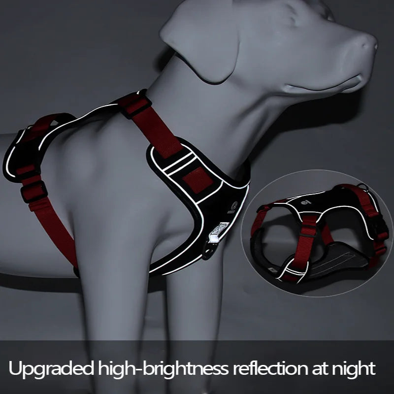 Comfortable and Durable Reflective Dog Harnesses