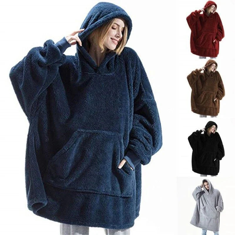 Cozy Oversized Hoodie Blanket – For the Perfect Winter Days