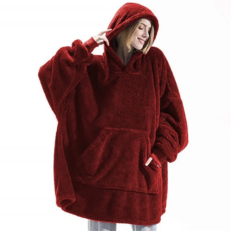 Cozy Oversized Hoodie Blanket – For the Perfect Winter Days