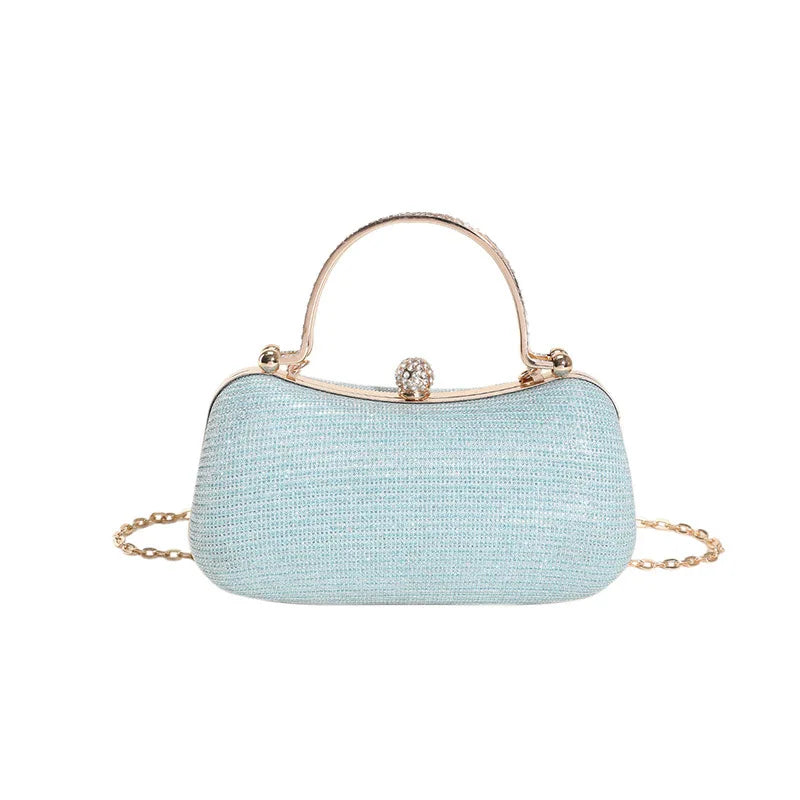 Evening bag with gemstones