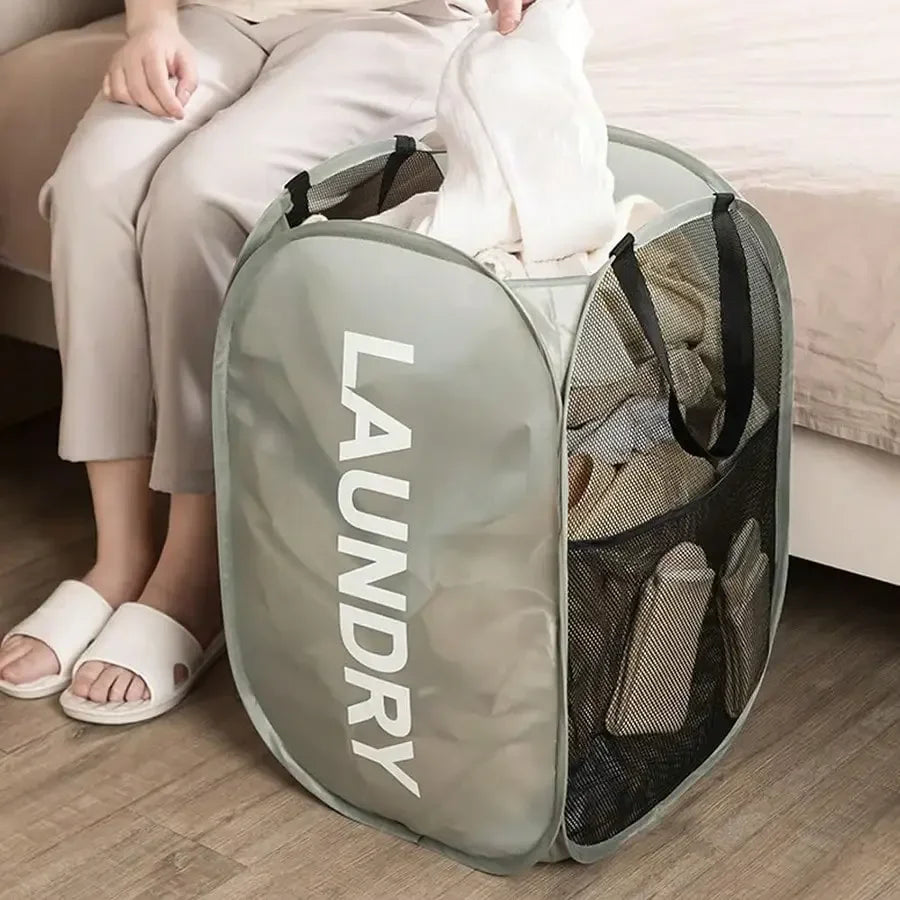 Portable Foldable Laundry Basket