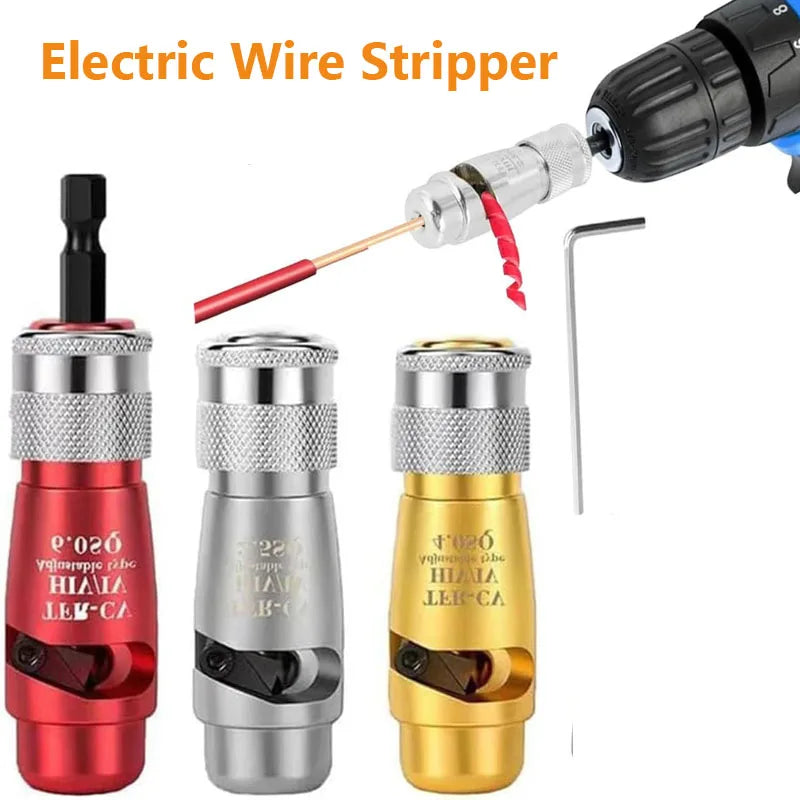 Electric wire stripper