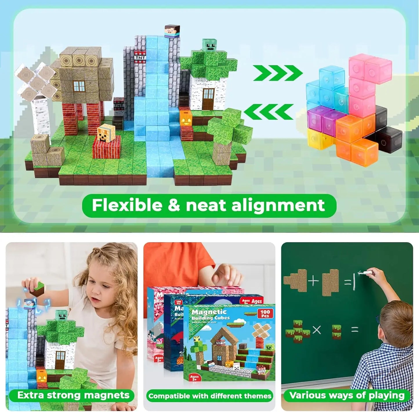 Magnetic Building Blocks