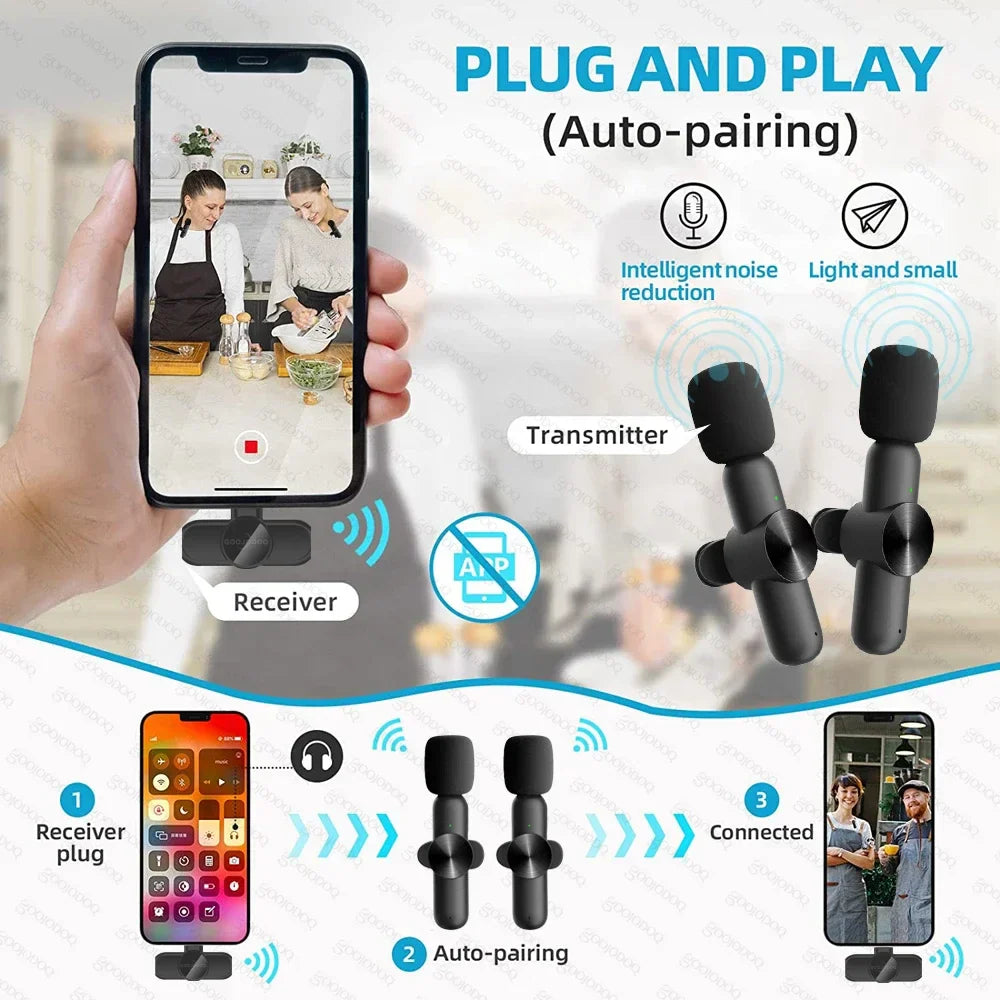 Mini microphone for iPhone and Android