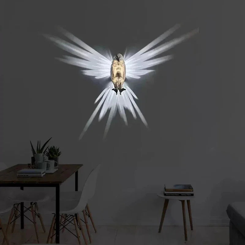 Enchanting Wall Lamp – Playful Combination of Light and Shadow