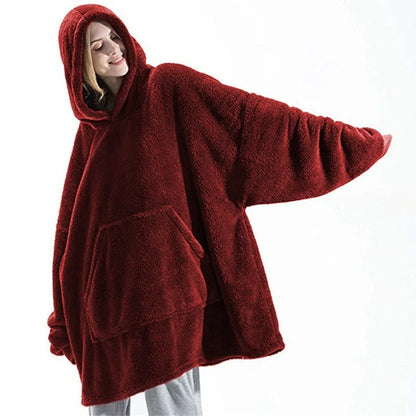 Kuschelige Oversized Hoodie Decke – Für die perfekten Wintertage