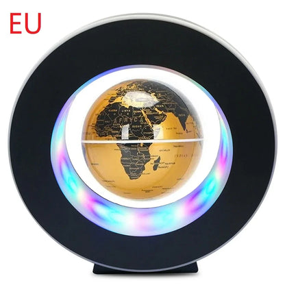 Levitating Globe with LED Light – Educational and Decorative Gadget