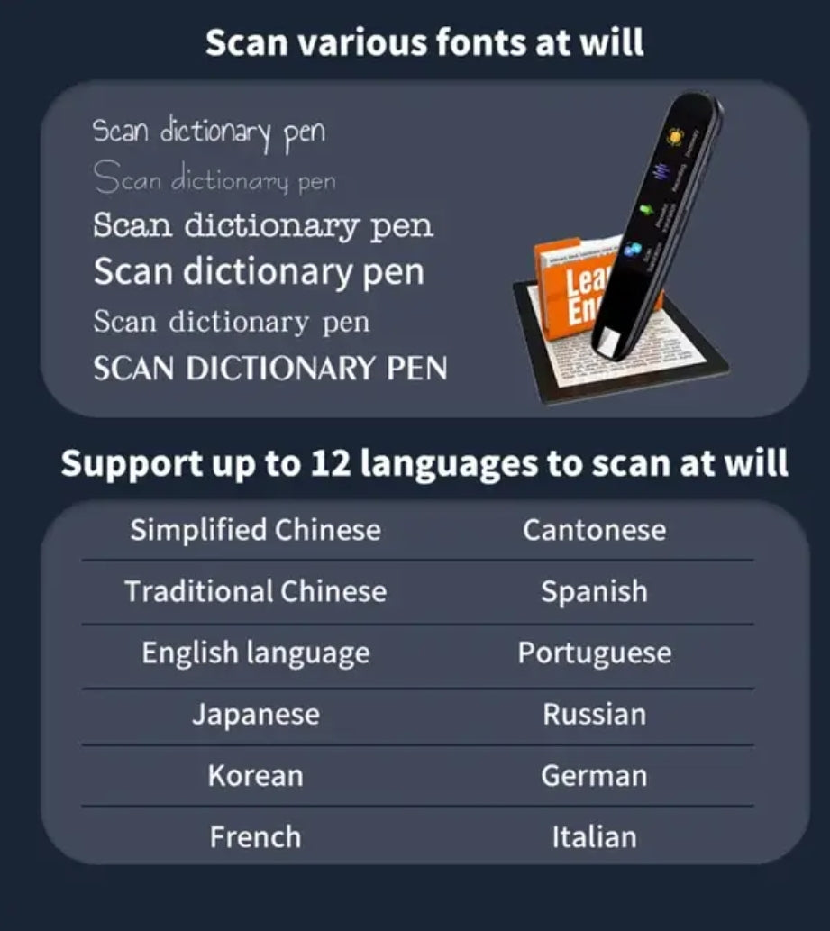 Intelligent Translation Pen