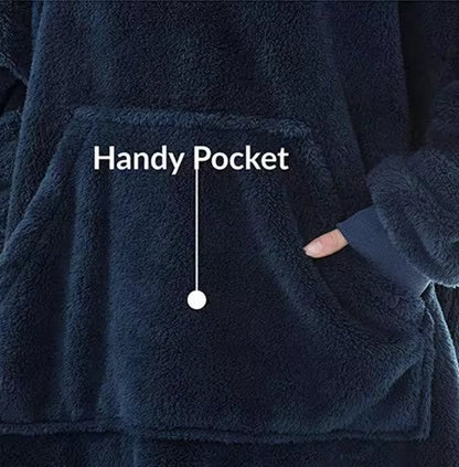 Cozy Oversized Hoodie Blanket – For the Perfect Winter Days