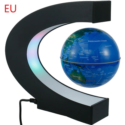 Levitating Globe with LED Light – Educational and Decorative Gadget