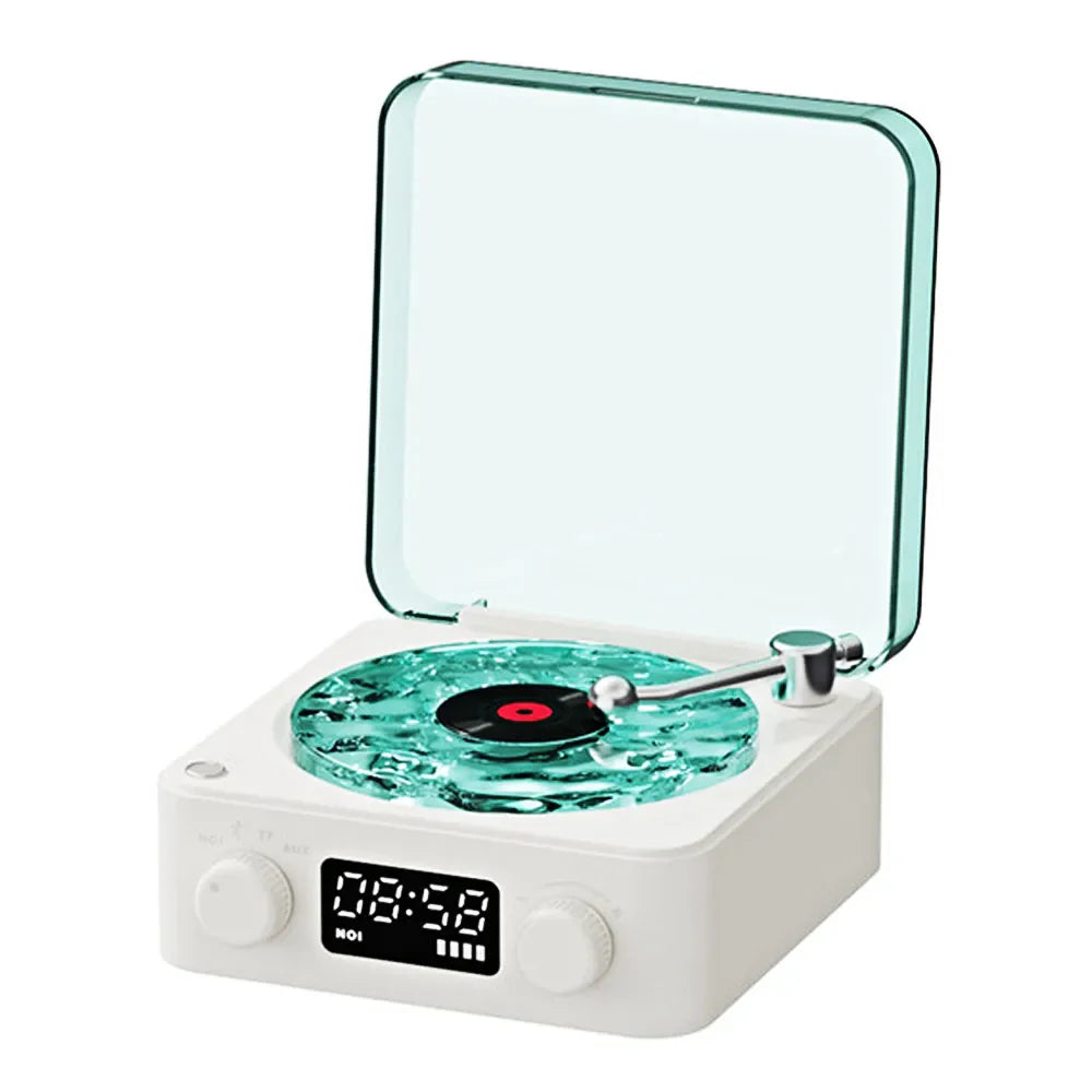 Retro Waves: The Ultimate Vinyl Player with Bluetooth and White Noise