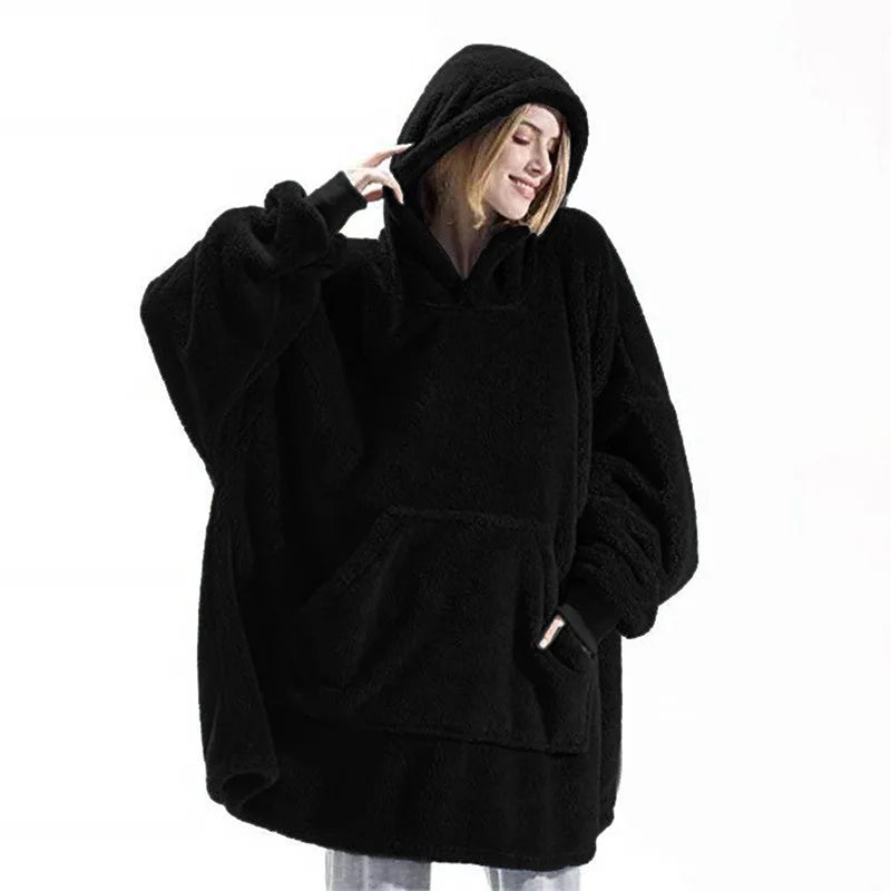 Kuschelige Oversized Hoodie Decke – Für die perfekten Wintertage