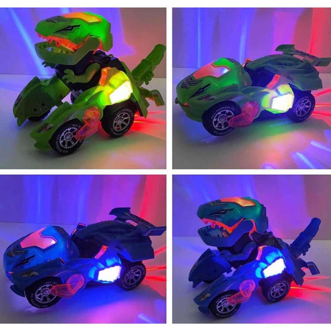 Transforming Dinosaur Car